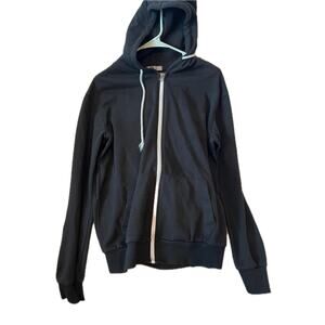 Spyder Active Full ZIp Black Hoodie Mens L